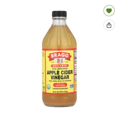 オーガニックアップルサイダービネガー with The 'Mother', Raw