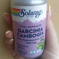 ガルシニアカンボジア果実エキス、500mg、ベジカプセル60粒