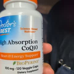 High Absorption CoQ10、BioPerine®（バイオペリン）配合、100mg