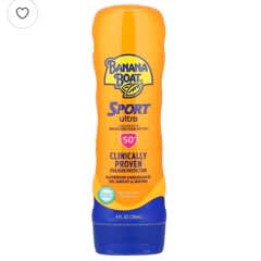 banana boat バナナボート SPF110 日焼け止め　3本セット スポーツウルトラ、日焼け止めローション、SPF数値50、236ml（8