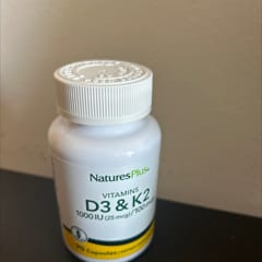 Nature's Plus Vit D3/ Vit K2 Vitamin For Immune System Boost & Bone Health 1000iu 90 Veg. Caps - View #4