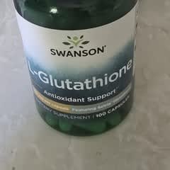 glutathione swanson Swanson L-Glutathione 100 mg 100 Capsules