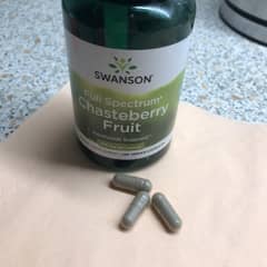 Swanson Fruit Du Gattilier (Immaculé) 400 Mg - 120 Capsules - Neuf Dans Son Emballage