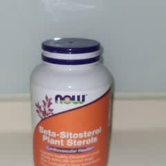Mega Strength Beta Sitosterol NOW Foods Beta-Sitosterol Plant Sterols  1000mg Softgels - 90 Count, Heart & Prostate Support Heart And Prostate  Health Supplement