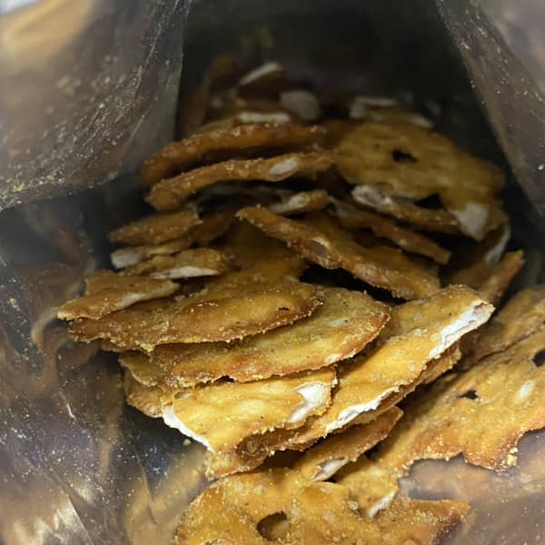 ページ 1 - レビュー - Snack Factory, Pretzel Crisps, Honey Mustard