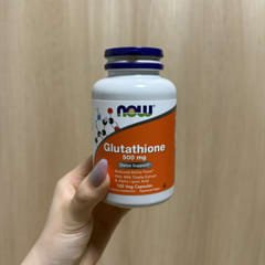 now glutathione 500 mg reviews Bundle Pack Now Foods Vitamin C-1000 (100 Tablets) & Now Foods Glutathione  500mg (30 Veg Capsules) - Top USA Cosmetic Brands In Sri Lanka main image 1