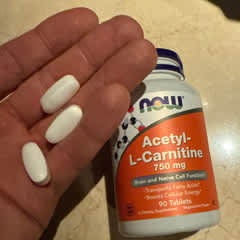now acetyl l carnitine 750 mg Page 1 - Reviews - NOW Foods, Acetyl-L Carnitine, 750 mg, 90 Tablets
