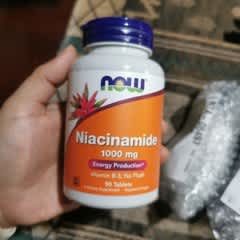 NOW Foods, Niacinamide, 1,000 mg, 90 Tablets