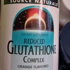 リデュースト グルタチオン コンプレックス、オレンジ風味、50mg