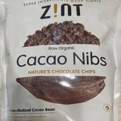 未精製オーガニックカカオニブ、454g（16オンス）