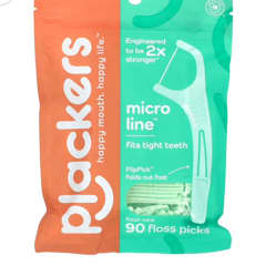 Micro Mint（マイクロミント）、デンタルフロッサー、お徳用サイズ