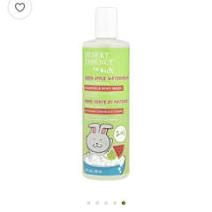 お子様向け、シャンプー＆ボディウォッシュ、グリーンアップル