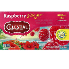ハーブティー、ノンカフェイン、Raspberry Zinger（ラズベリー