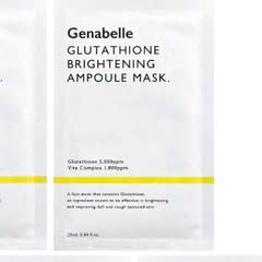 Page 1 - Reviews - Genabelle, Glutathione Brightening Ampoule Beauty Mask,  5 Sheets, 0.84 fl oz (25 ml) Each - iHerb