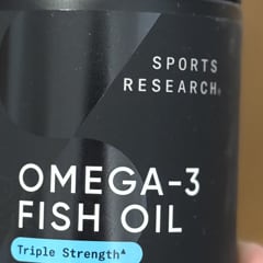 オメガ3フィッシュオイル、3倍濃縮、ソフトジェル180粒