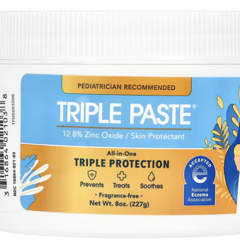 Triple Paste（トリプルペースト）、酸化亜鉛、無香料、57g（2オンス）