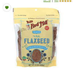 Premium Whole Flaxseed, 13 oz (368 g)
