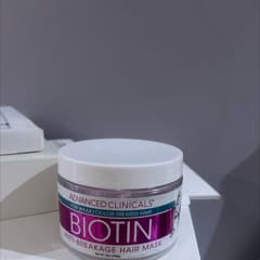 ビオチン、Strengthening Hair Mask、340ml（12液量オンス）