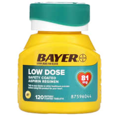 Sayfa 1 - Değerlendirmeler - Bayer, Safety Coated Aspirin Regimen
