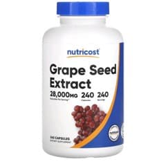 grape SEED １～８ グレープシードエキス、28,000mg、240粒