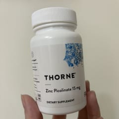 15個セット　Thorne ピコリン酸　15mg Amazon | Thorne 〔ソーン〕ピコリン酸亜鉛15mg 亜鉛