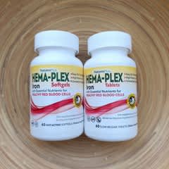 Complément Alimentaire Hema-Plex Fer 700mg - 30/60/120 Gélules - Période 01/2025 à 01/2027