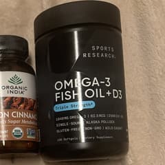 オメガ3フィッシュオイル＋D3、Triple Strength、1,040mg＆62.5mcg