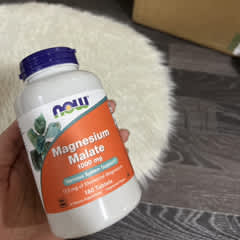 Strona 1 — Opinie - NOW Foods, Magnesium Malate, 1,000 mg, 180 Tablets - iHerb