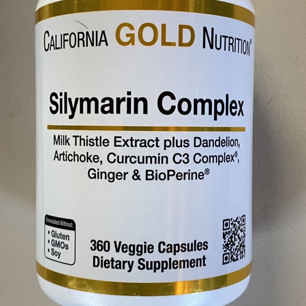 シリマリンコンプレックス360粒 カリフォルニアゴールド Silymarin Complex, Milk Thistle Extract Plus Dandelion