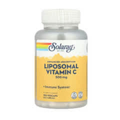 リポソームビタミンC、500mg、ベジカプセル100粒