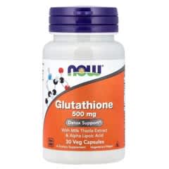 グルタチオン、500mg、ベジカプセル60粒