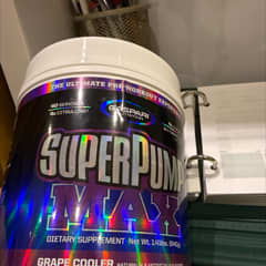 SuperPump（スーパーパンプ）マックス、グレープクーラー、640g