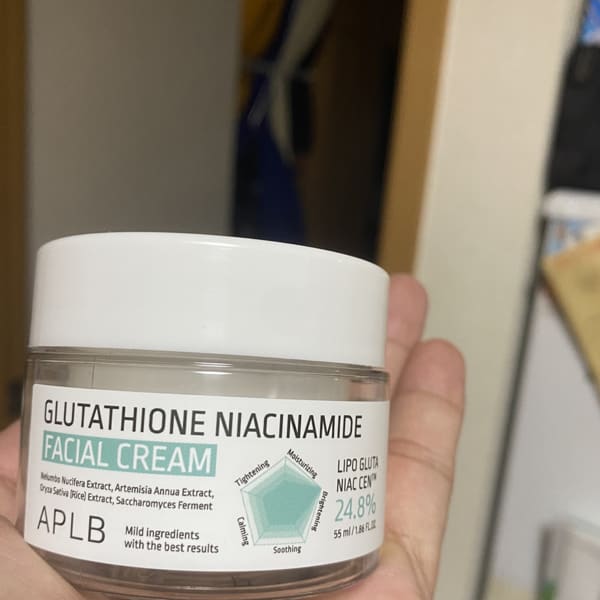 aplb glutathione hyaluronic acid brightening cream APLB GLUTATHIONE NIACINAMIDE 😍😍 main image 1