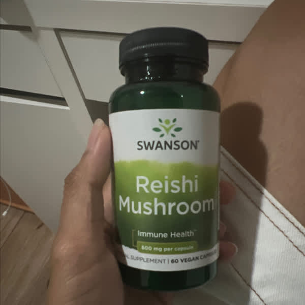 Complément Alimentaire Swanson Reishi (champignon) 600 Mg - Boîte De 60 Capsules - Neuf
