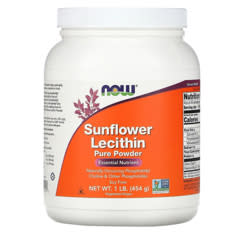 驚異のレシチン　ウソ・ホント ヒマワリレシチンピュアパウダー、454g（1ポンド）