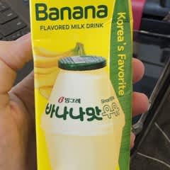 Gearomatiseerde melkdrank, banaan, 6 pakken, elk 200 ml