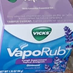ヴイックス ヴェポラッブ　VapoRub セット　おまとめ　ヴェポラップ VapoRub™（ヴェポラッブ）、Ointment、ラベンダー、50g（1.76