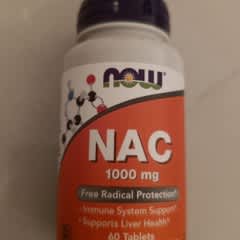 NAC（N-アセチル-L-システイン）、1,000mg、タブレット120粒