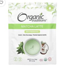 プロバイオティクス配合抹茶ラテ、150g（5.3オンス）