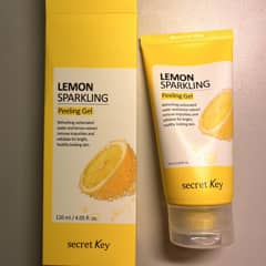 レモンスパークリングピーリングジェル、4.05液量オンス（120 ml）