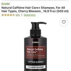 ナチュラルカフェインヘアケア＋シャンプー、さまざまな髪質対応