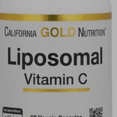 カリフォルニアゴールドニュートリション　リポソームビタミンC Amazon | California Gold Nutrition, リポソームビタミンK2＋D3
