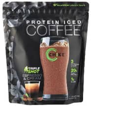 プロテインアイスコーヒー、トリプルショット、エスプレッソ