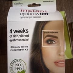 Godefroy TINTkit Hair Color For 100% Gray Coverage – Dark Brown – 20 Applications