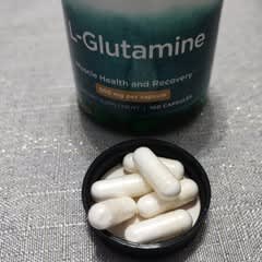 Complément Alimentaire Swanson L-Glutamine 500 Mg - 100 Gélules, Sans Gluten, Origine USA