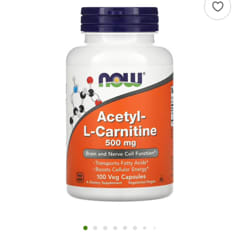 Page 1 - Reviews - NOW Foods, Acetyl-L-Carnitine, 500 mg, 100 Veg Capsules 