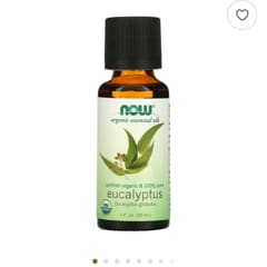 ユーカリオイル, 認証オーガニック, 1液量オンス (30 ml)