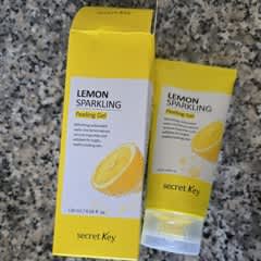 レモンスパークリングピーリングジェル、4.05液量オンス（120 ml）