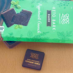 ページ 1 - レビュー - ChocZero, Keto Bark, Dark Chocolate