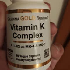 KarDian×SPI Vitamin C8 vab Vitamin K Complex, 60 Veggie Capsules